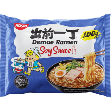 Nissin Demae ramen soy sauce