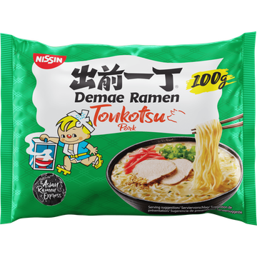 Nissin Demae ramen tonkotsu