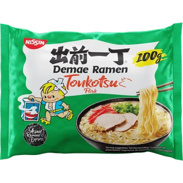 Nissin Demae ramen tonkotsu