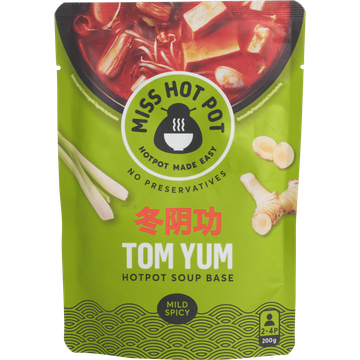 Miss Hot Pot Tom yum hot pot soup base