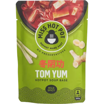 Miss Hot Pot Tom yum hot pot soup base