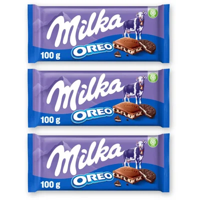 Milka Chocoladereep Oreo 3-pack