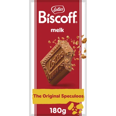 Lotus Biscoff Speculoos melkchocolade stukjes