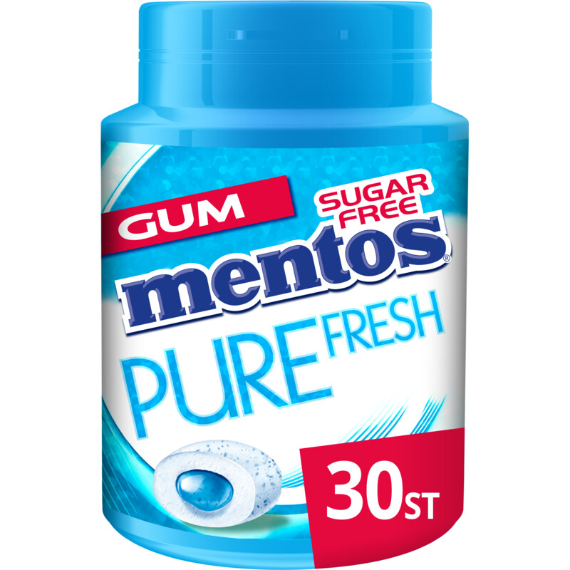 Mentos Gum Pure fresh black mint