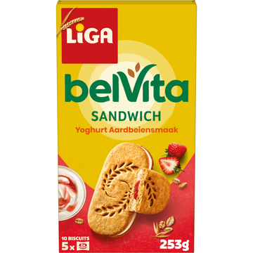 Liga Milkbreak melk-aardbeiensmaak