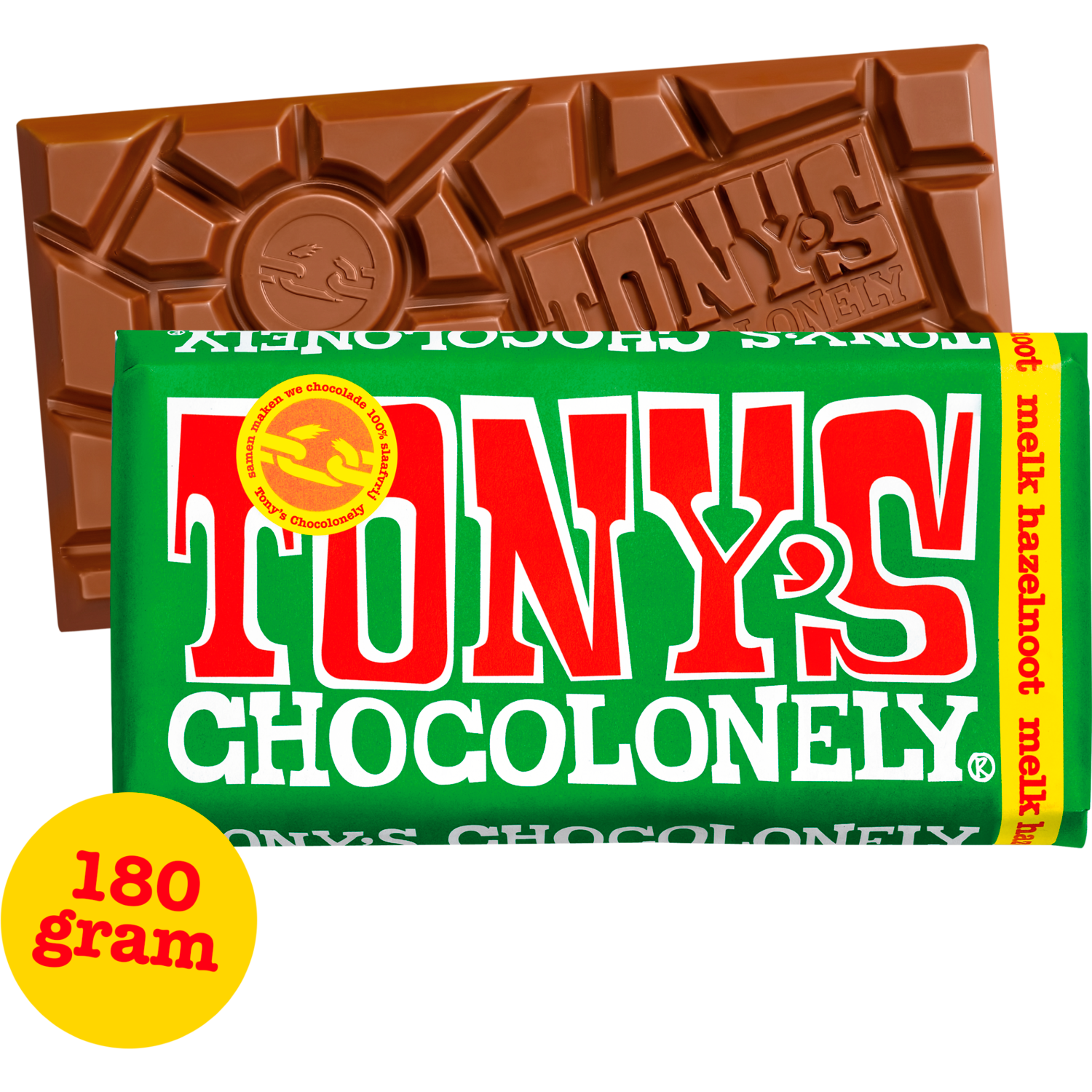 Tony's Chocolonely Reep melk hazelnoot