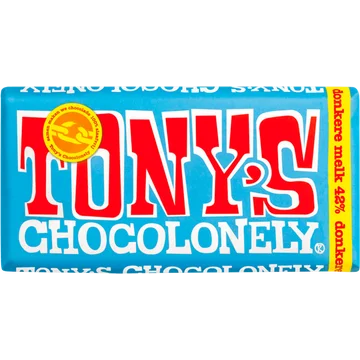 Tony's Chocolonely Reep donkere melk 42%