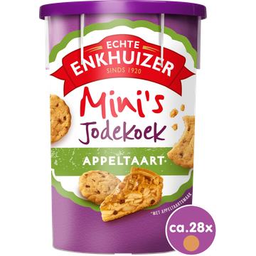 Echte Enkhuizer Mini's jodekoek appeltaart