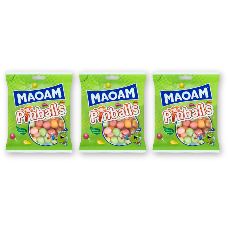 Maoam Pinballs 3-pack