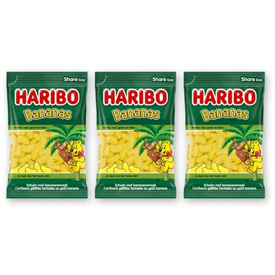 Haribo Bananas 3-pack