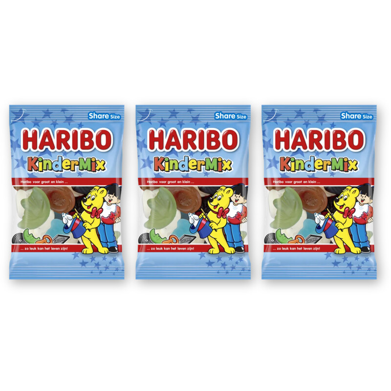 Haribo Kindermix 3-pack