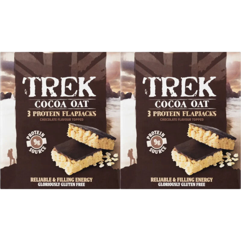 Trek Protein havermout repen cocoa 2-pack