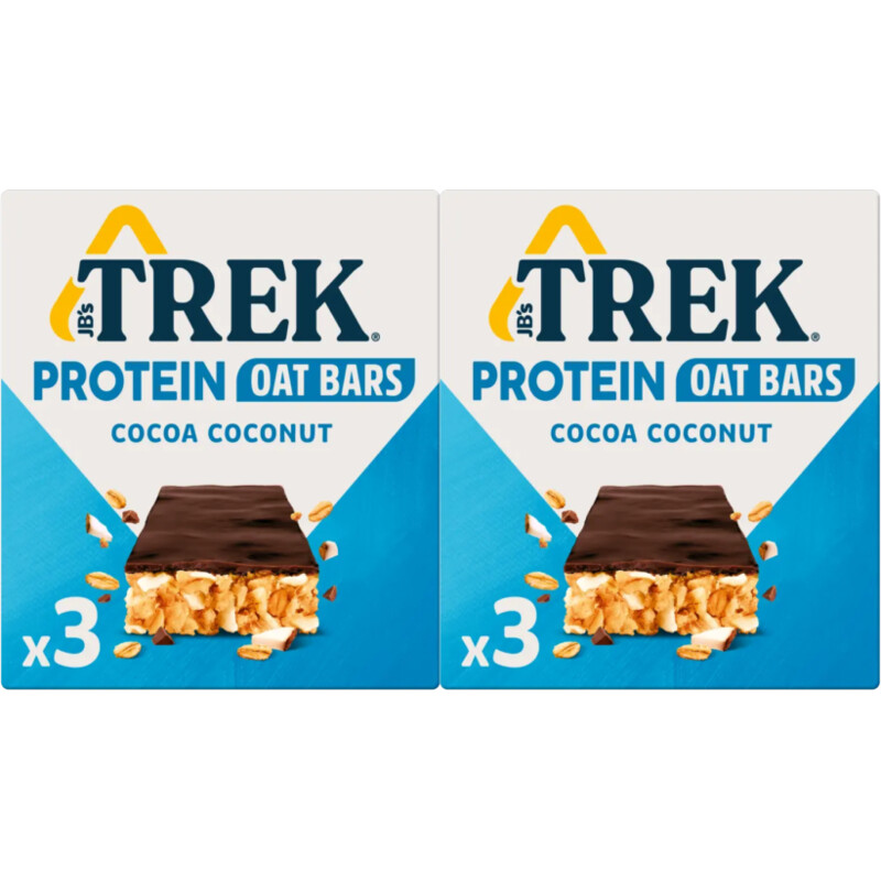 Trek Protein havermout cocoa coconut 2-pack