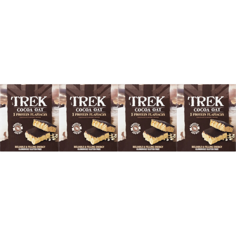 Trek Protein havermout repen cocoa 4-pack