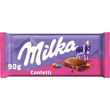 Milka Chocoladereep confetti