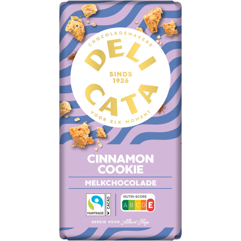 Delicata Reep melk cinnamon