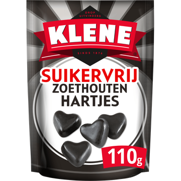 Klene Suikervrij zoethouten hartjes