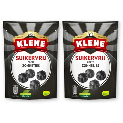Klene Suikervrij zoete zonnetjes 2-pack