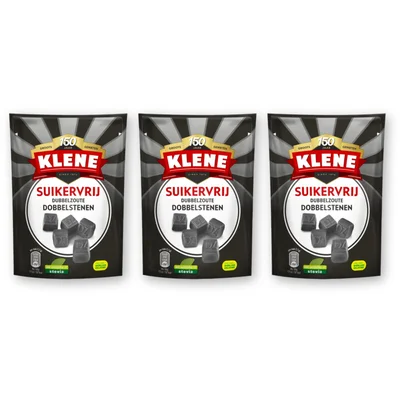 Klene Suikervrij dz dobbelstenen 3-pack