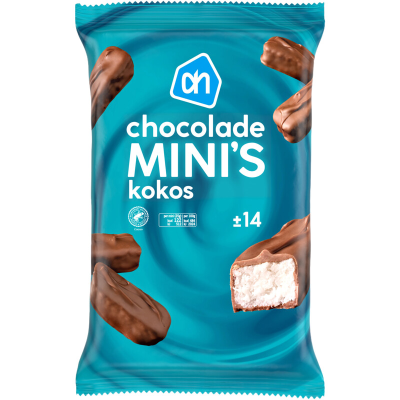 AH Chocolade mini's kokos