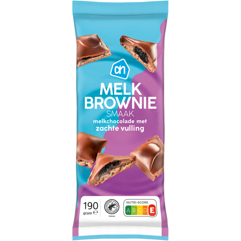 AH Reep melkchocolade brownie smaak