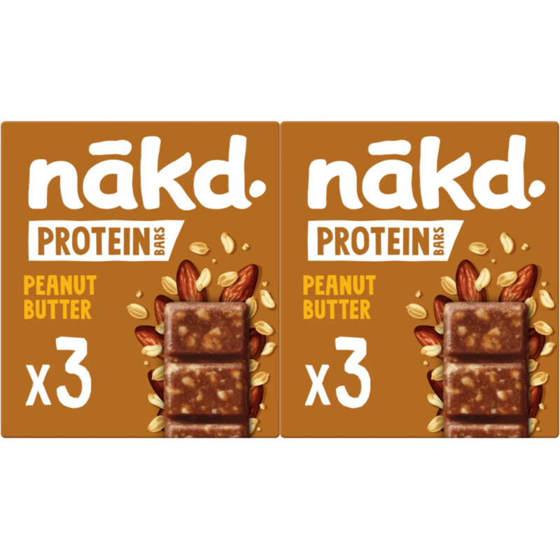 Nakd Protein bars peanut butter 2-pack
