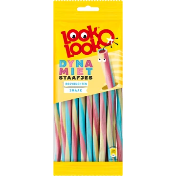 Look-O-Look Dynamietstaafjes bosvruchten smaak