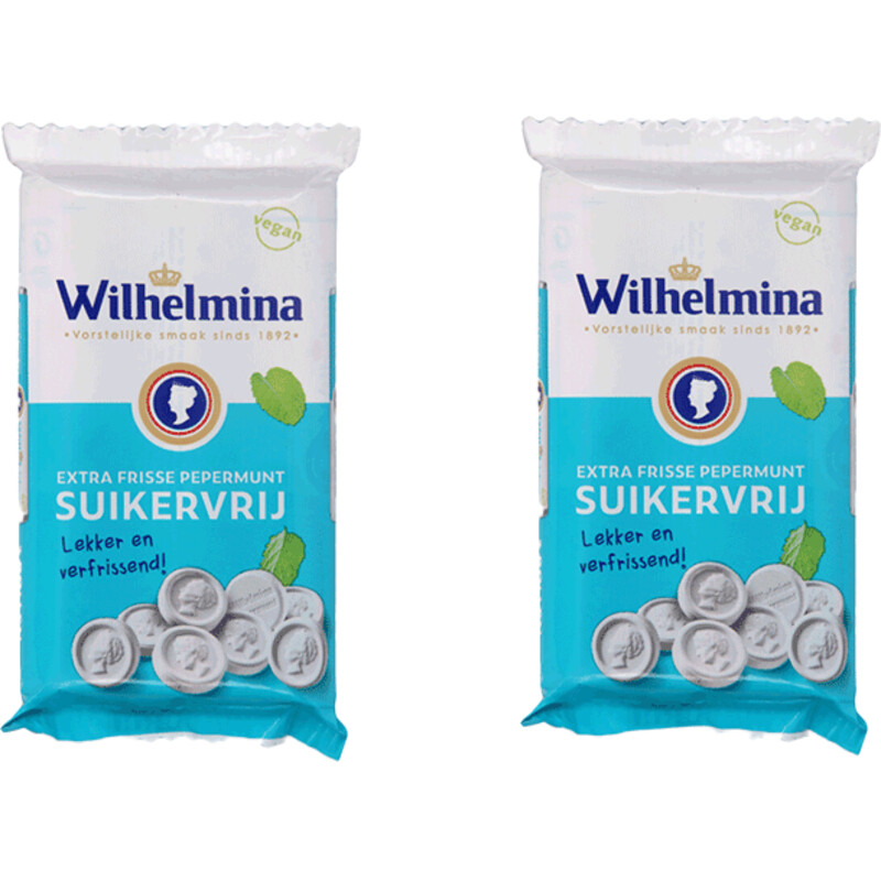 AH Pepermunt suikervrij 2-pack