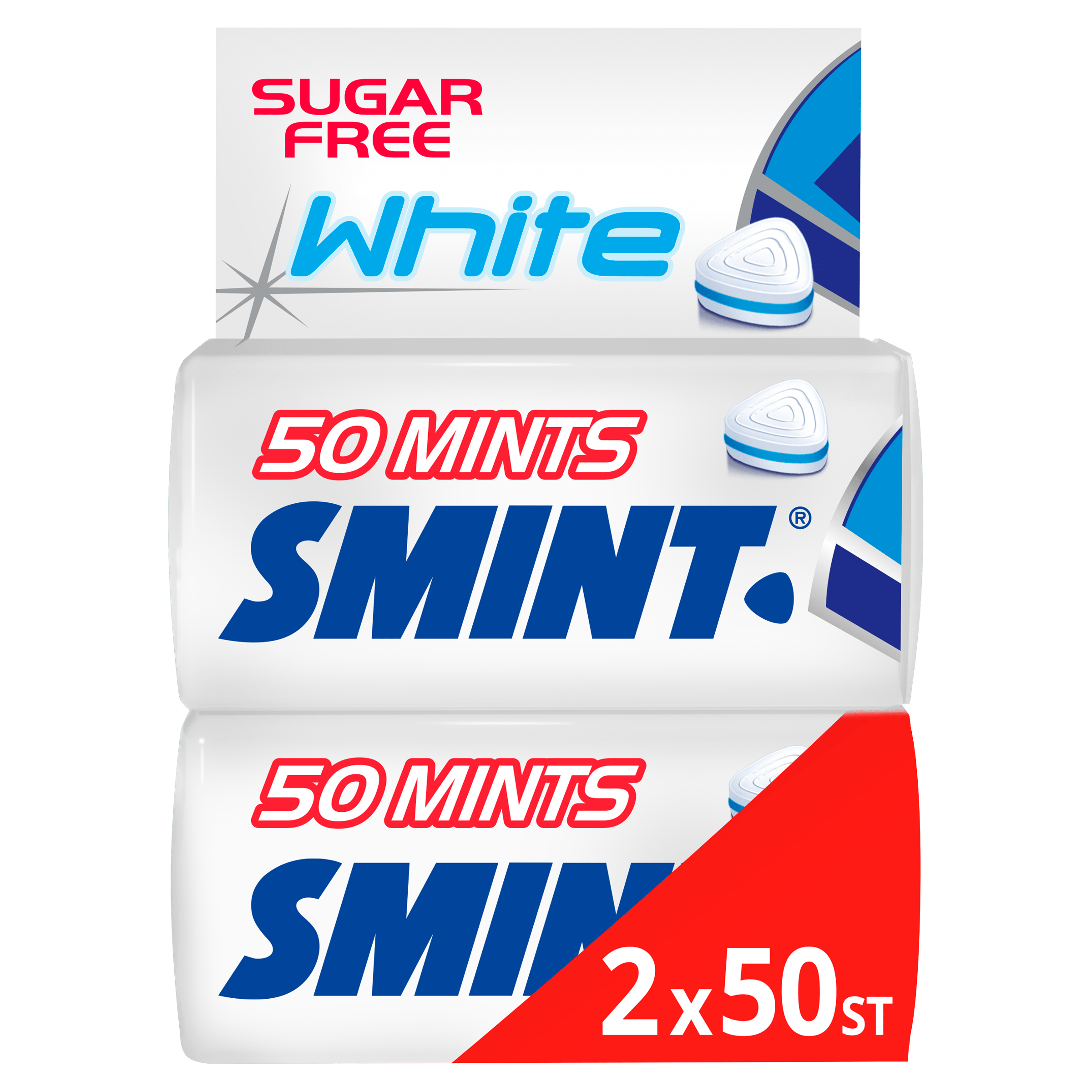 Smint White peppermint 2-pack