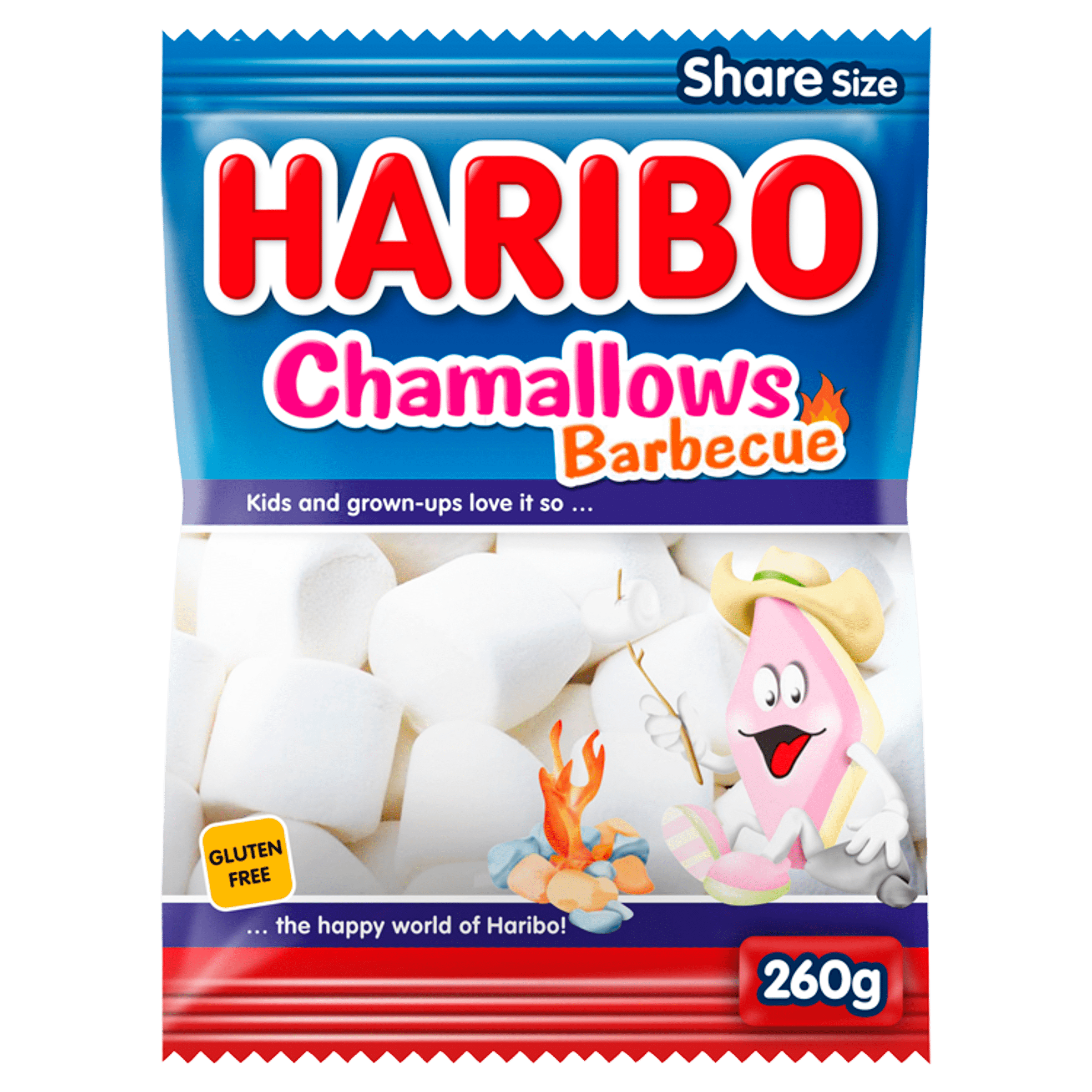 Haribo Chamallows barbecue