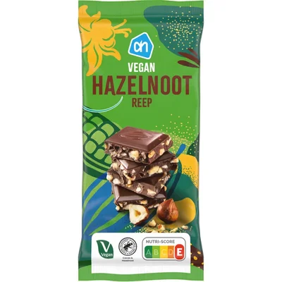 AH Vegan hazelnoot reep