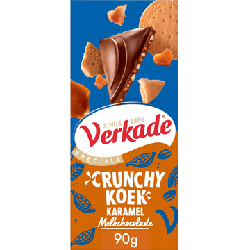 Verkade Specials crunchy koek karamel melk