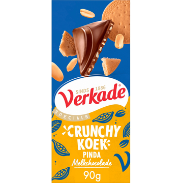 Verkade Specials crunchy koek pinda melk