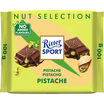 Ritter Sport Melkchocolade pistache