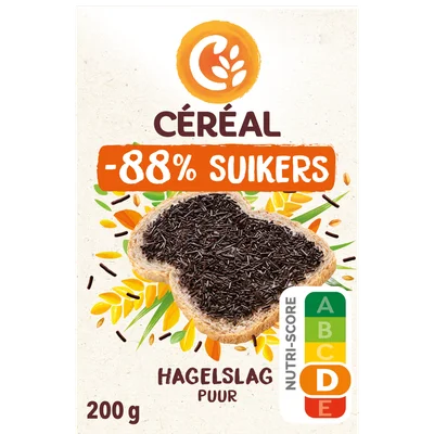 Céréal Hagelslag puur minder suikers