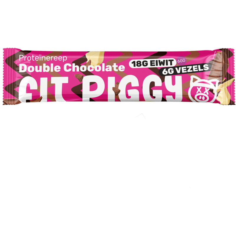 Fit Piggy Proteïnereep double chocolate