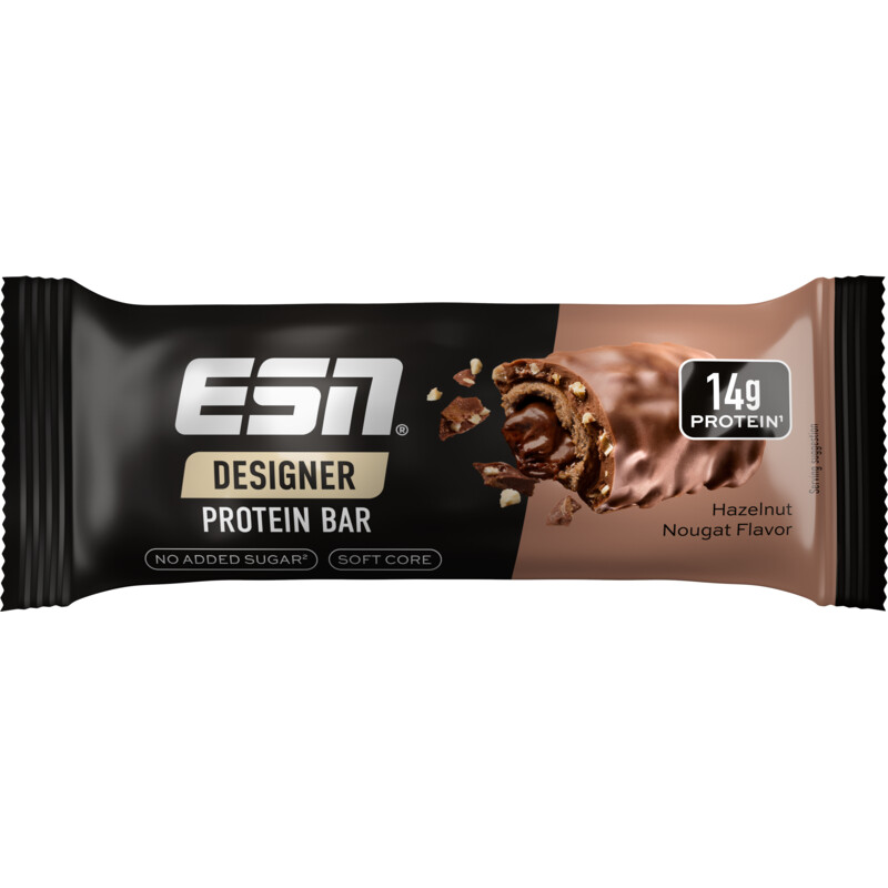 ESN Designer protein bar hazelnut nougat