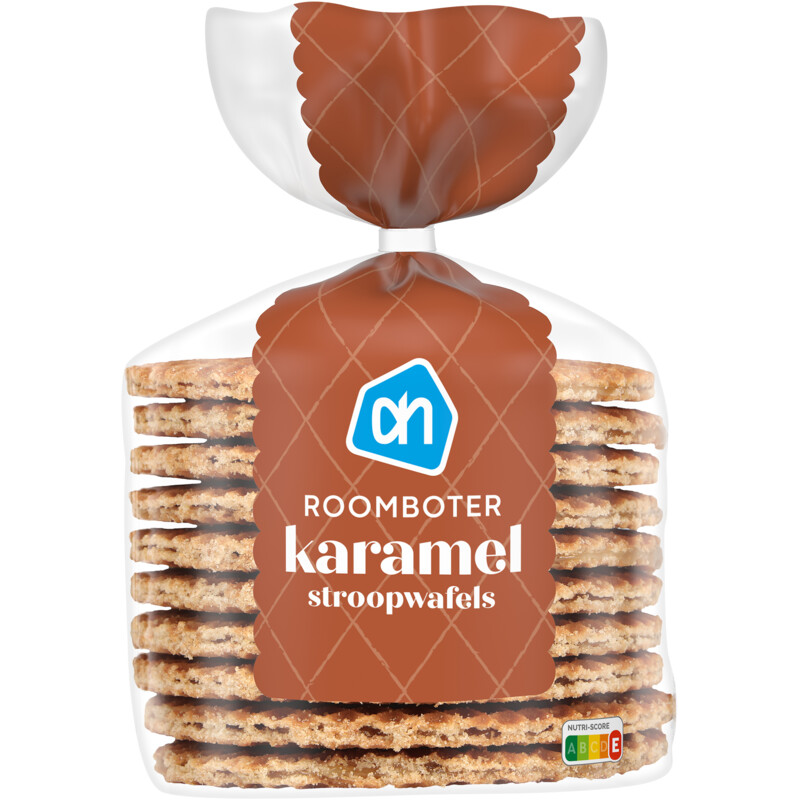 AH Roomboter karamel stroopwafels