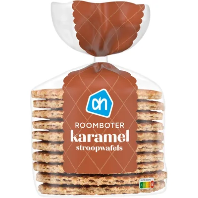 AH Roomboter karamel stroopwafels