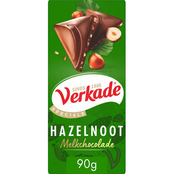 Verkade Specials hazelnoot melkchocolade reep