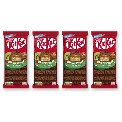 Kitkat Melkchocoladereep hazelnoot 4-pack