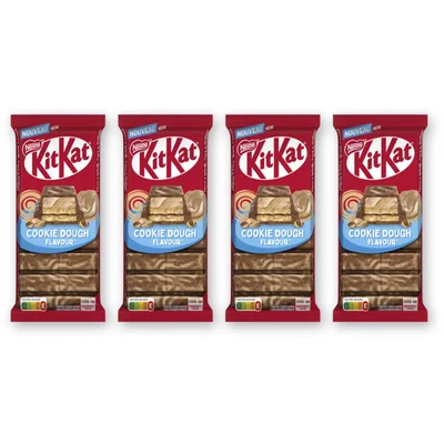 Kitkat Melkchocoladereep cookie dough 4-pack