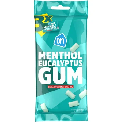 AH Menthol eucalyptus gum suikervrij