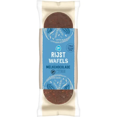 AH Rijstwafels melkchocolade
