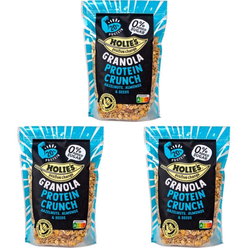 Holie's Granola Protein Crunch 3-pack