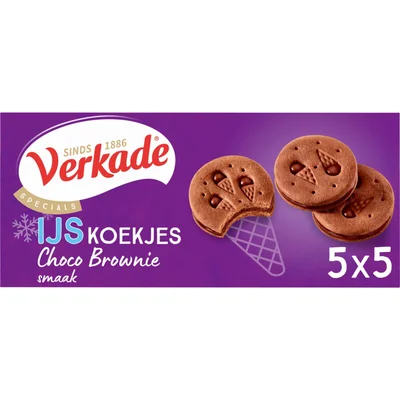 Verkade IJskoekjes chocolade brownie