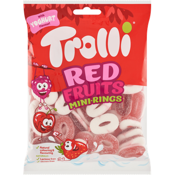 Trolli Red fruit rings