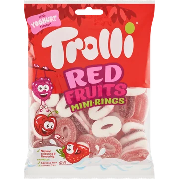 Trolli Red fruit rings