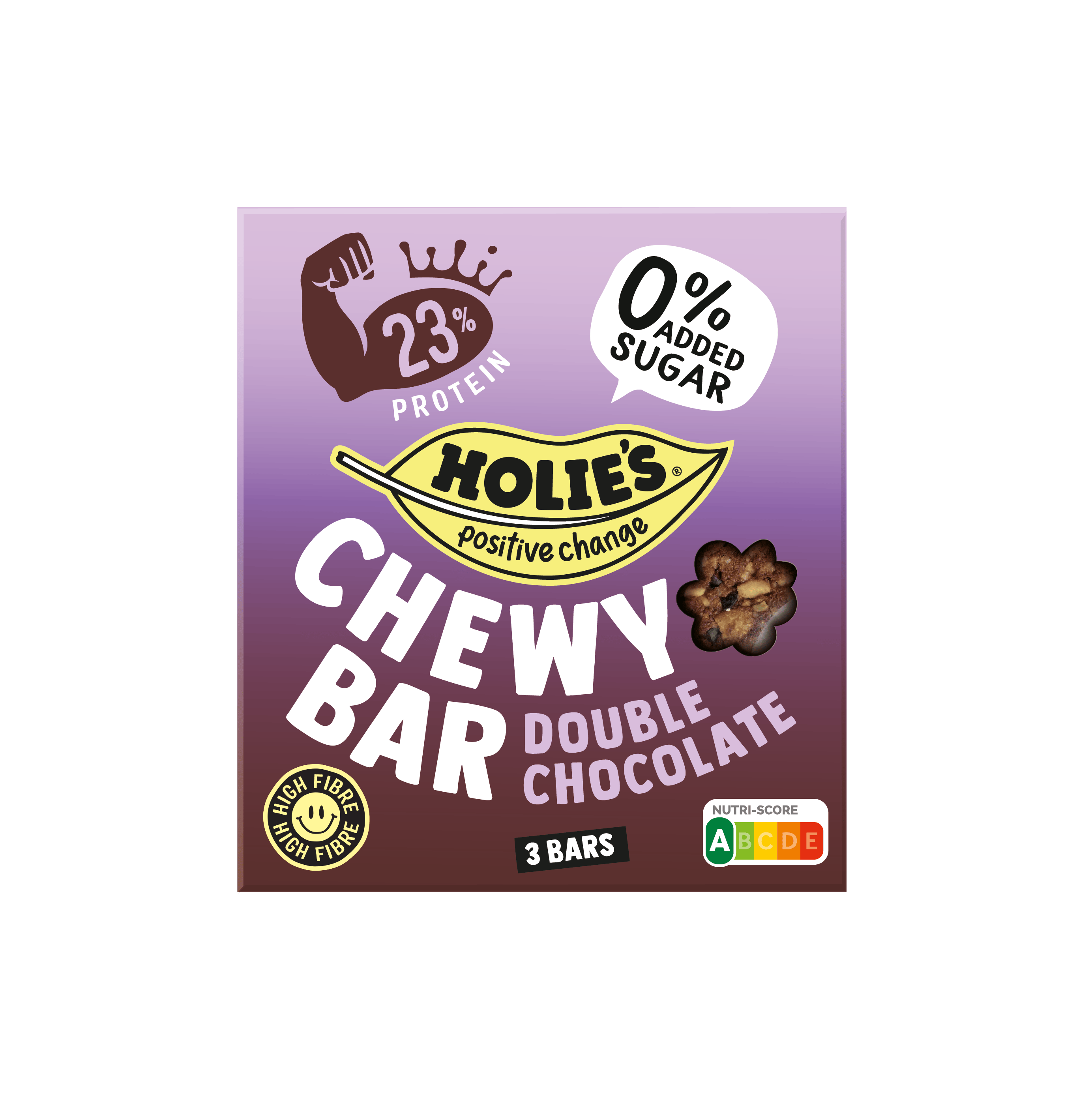 Holie's Chewy bar double chocolate