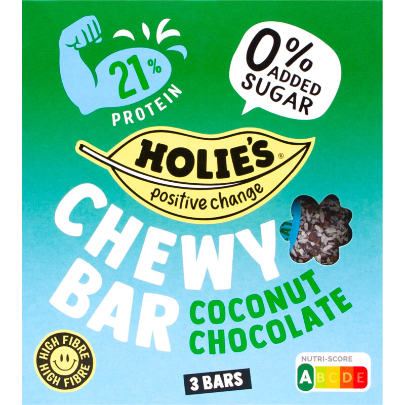 Holie's Chewy bar coconut chocolate